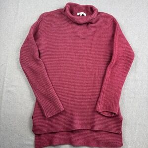 Bartolini Cowl Neck Sweater Made In Italy Wool Cashmere Blend Women Size Small